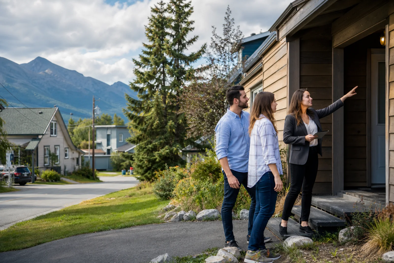 Alaska housing and local setting