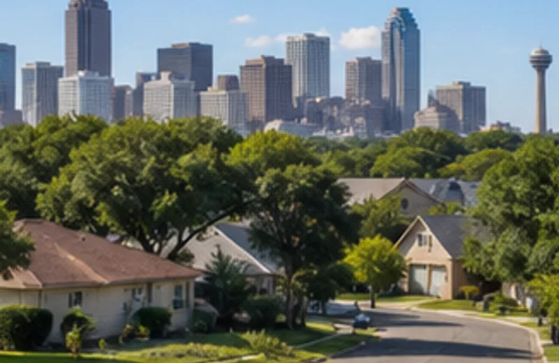 Dallas–Fort Worth, TX city view